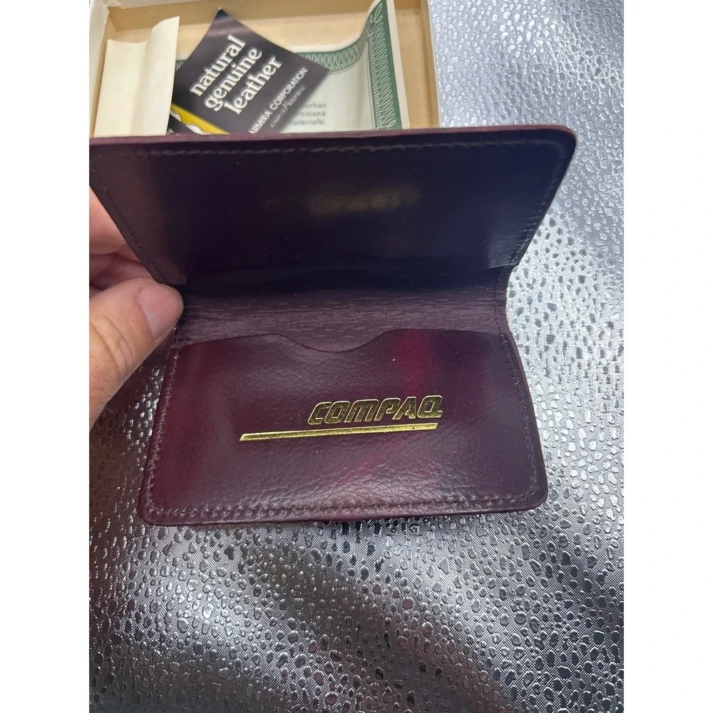 Vintage Genuine Leather Bifold Wallet Brown Men's Wallet